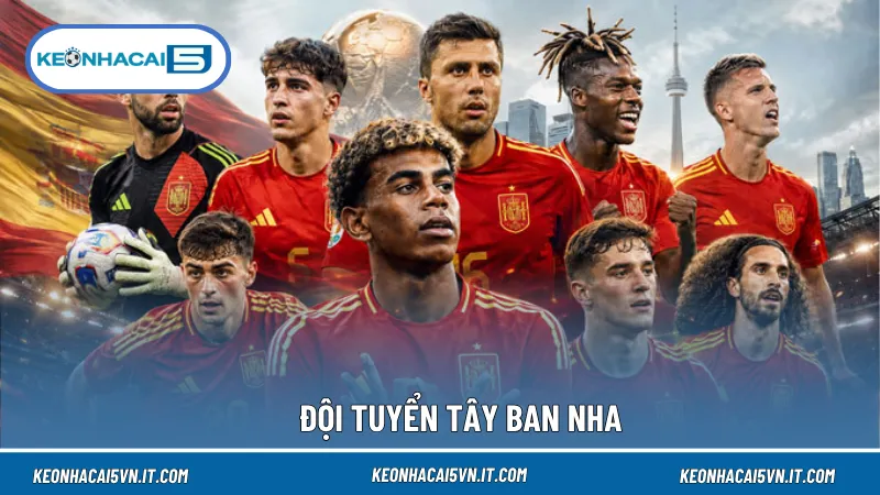Tây Ban Nha được nhiều chuyên gia đánh giá là một trong những ứng viên vô địch WC 2026 nhờ sở hữu lực lượng trẻ chất lượng.